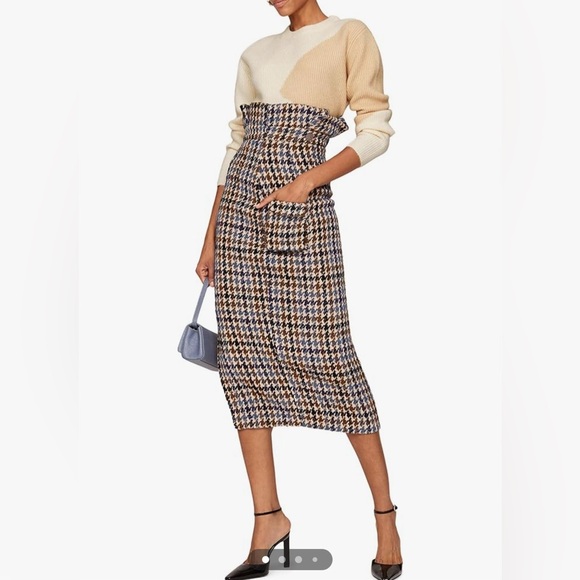 NWOT Derek Lam Collective RTR Design Collective Two Tone Sweater - Picture 2 of 9